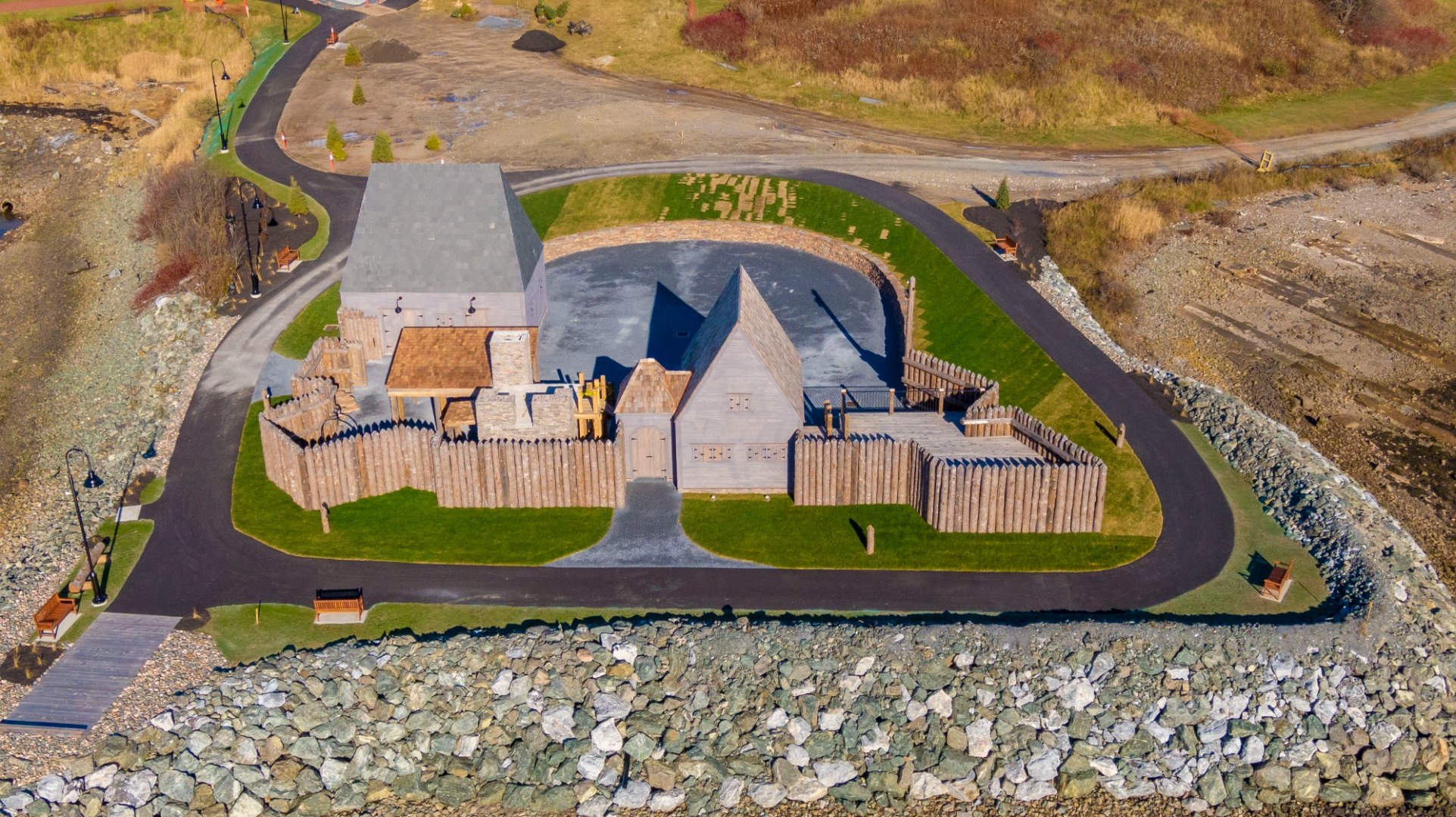 Place Fort LaTour waterfront heritage site