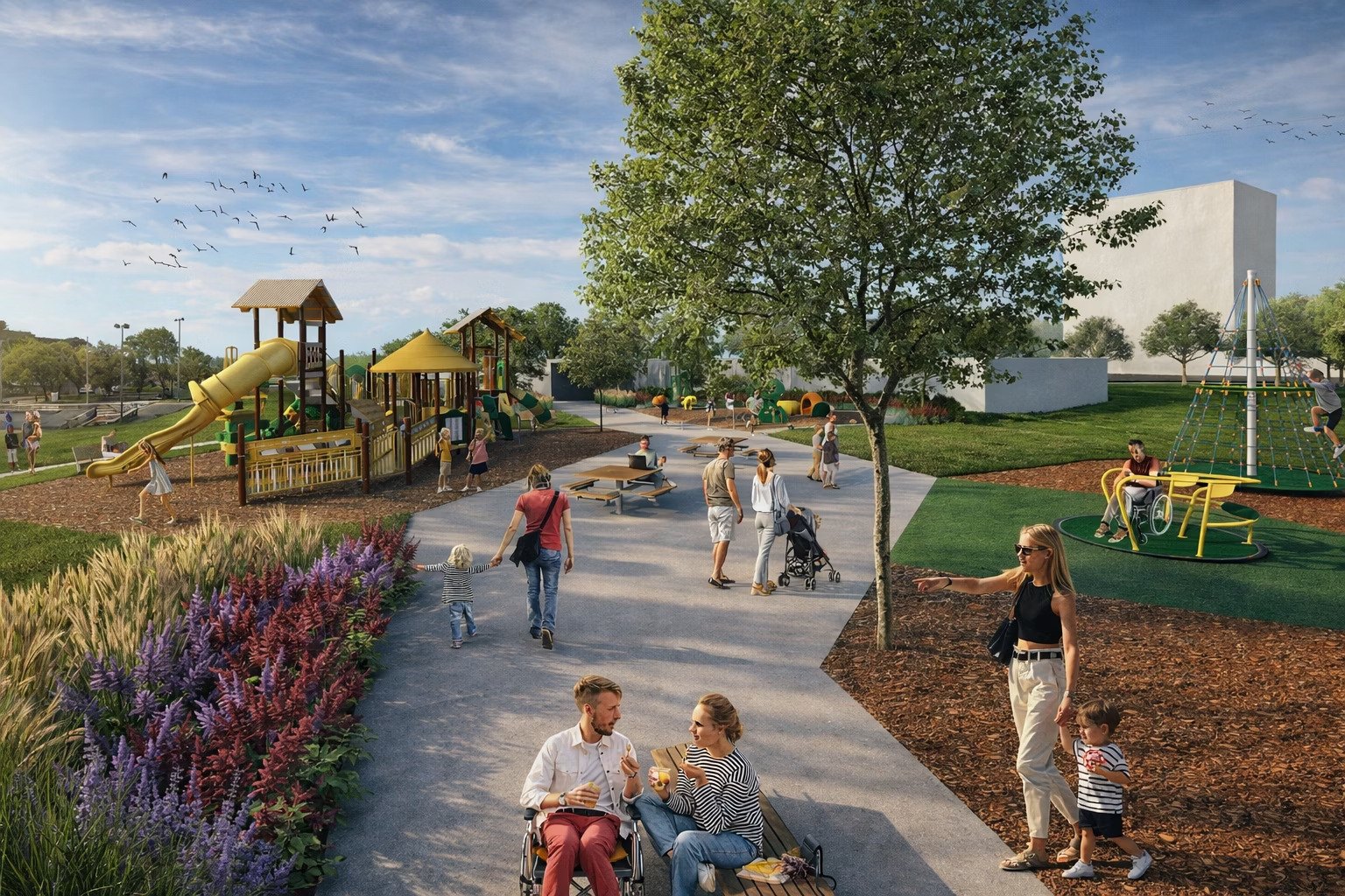 Halifax Commons inclusive playground