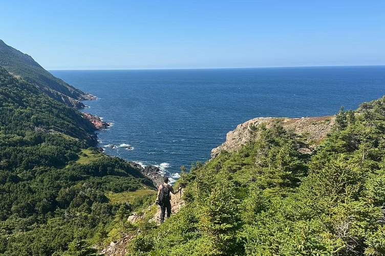 Jajiktek Seawall Trail in the Cape Breton Highlands