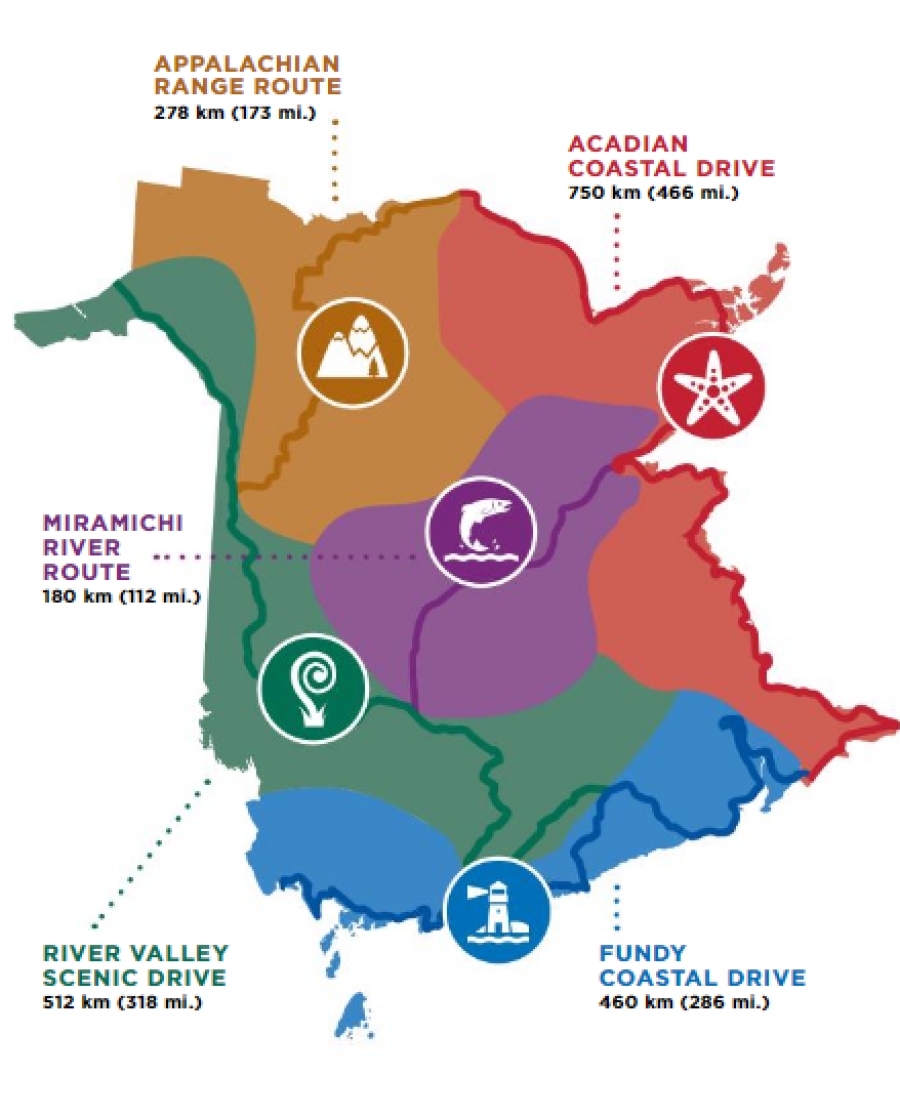 New Brunswick scenic drive master plan