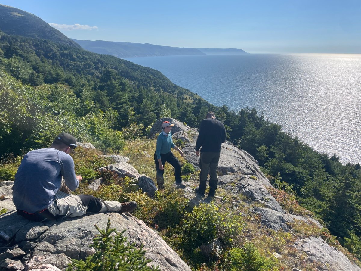 Jajiktek Seawall Trail on the Cape Breton coast